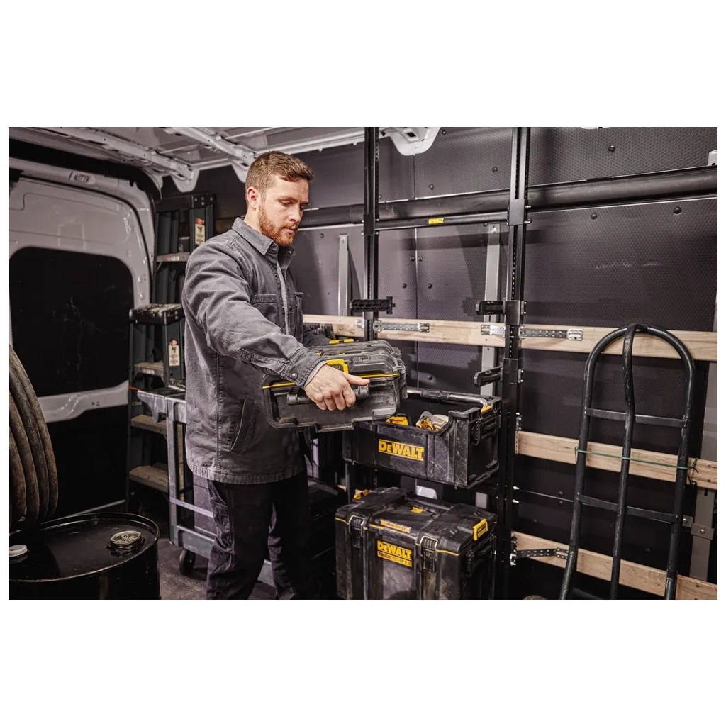 Ящик для інструментів DeWALT TOUGHSYSTEM 2.0 555х385х180 мм, з органайзером для дрібних д (DWST83293-1) - зображення 4