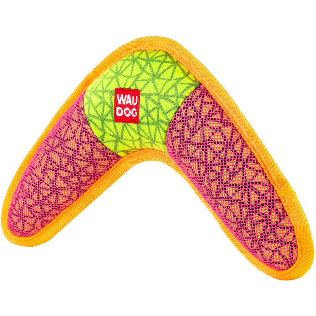 Іграшка для собак WAUDOG Fun Бумеранг 24х14 см рожева (62077) - зображення 2