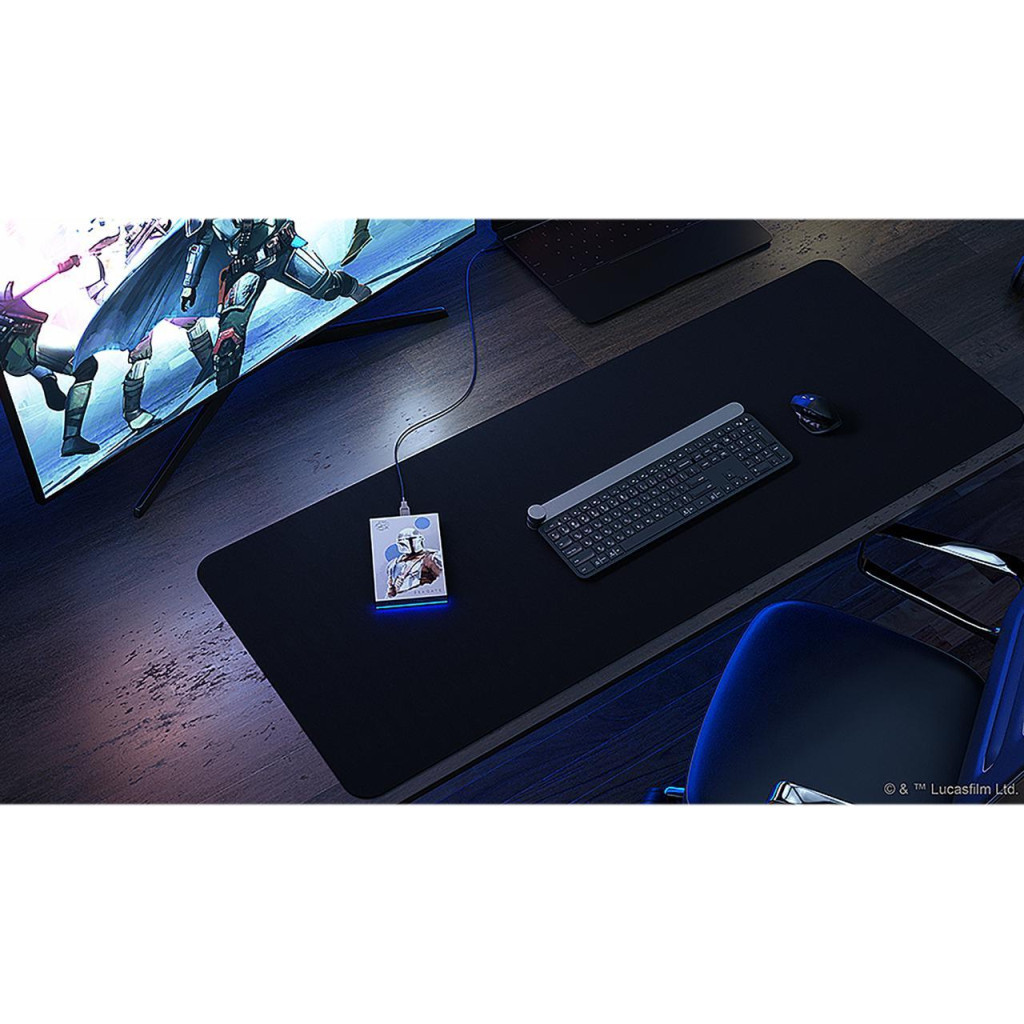 Зовнішній жорсткий диск 2.5" 2TB FireCuda Gaming Hard Drive Star Wars edition Seagate (STKL2000405) - зображення 6