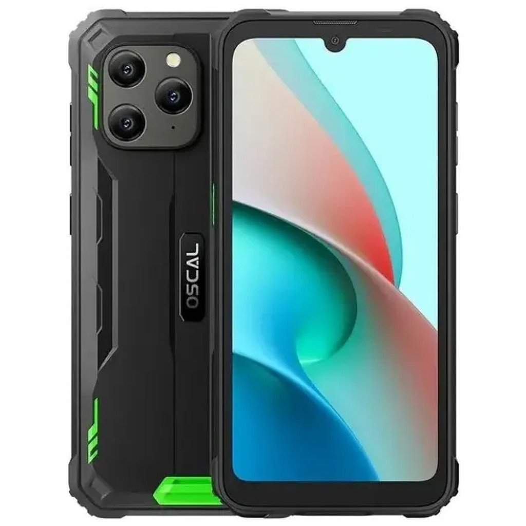 Мобільний телефон Oscal S70 Pro 4/64GB Green - зображення 1