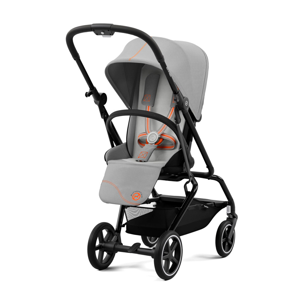 Коляска Cybex Eezy S Twist+ 2 BLK Lava Grey (з бампером) (522003769) - зображення 3