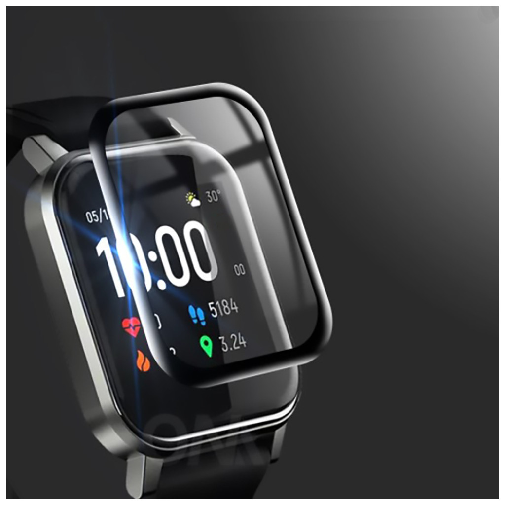 Плівка захисна BeCover Xiaomi Haylou Smart Watch LS01 Black (706039) - зображення 5