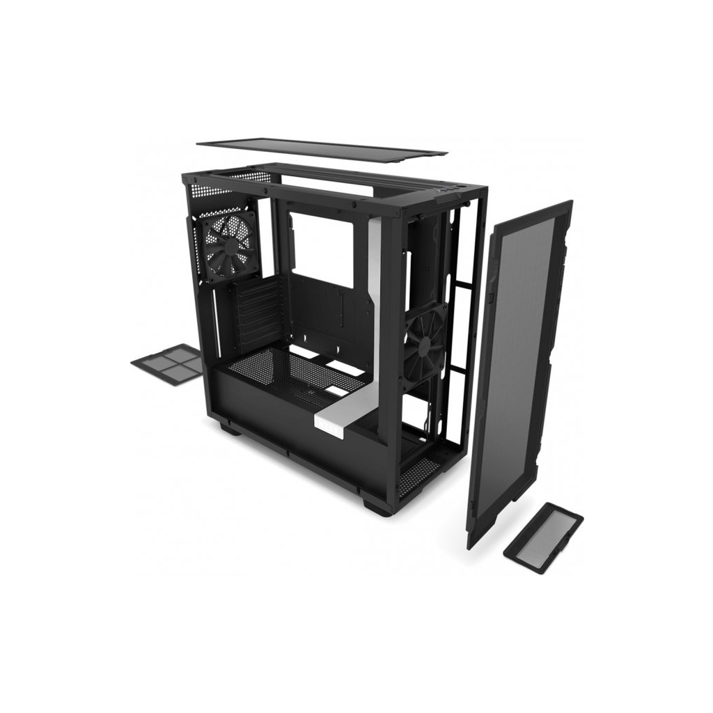 Корпус NZXT H7 v1 2022 Flow Edition Black and White (CM-H71FG-01) - зображення 5