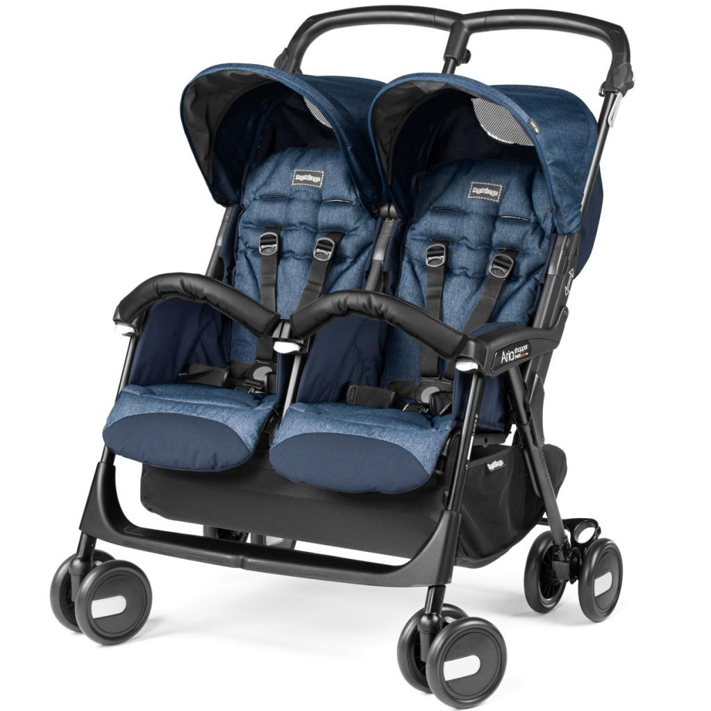 Коляска Peg-Perego Aria Shopper Twin Indigo (IP07280000GL51RO51) - зображення 1