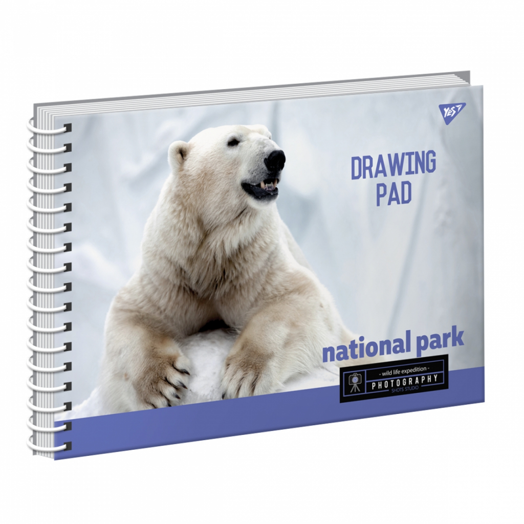 Альбом для малювання Yes А4 Wild portrait на спіралі, 20 аркушів (130475) - зображення 1