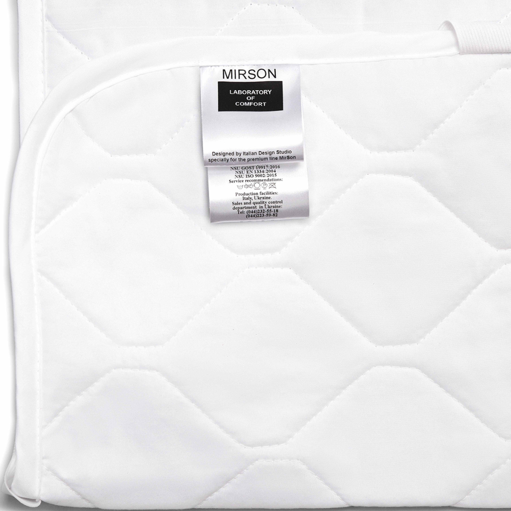 Наматрацник MirSon № 967 Natural Line Стандарт Cotton Aloe Vera 90x190 см (2200000835710) - зображення 5