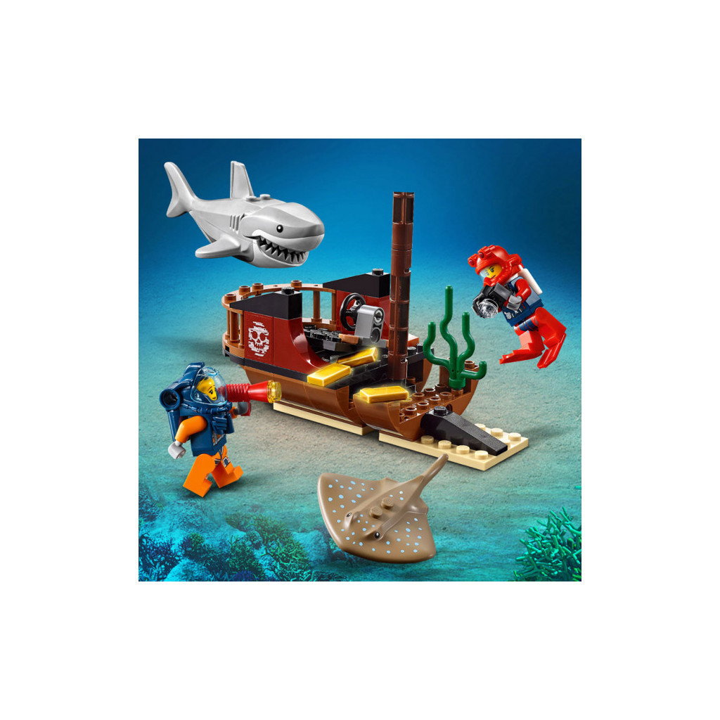 Конструктор LEGO City Океан: дослідницьке судно 745 деталей (60266) - зображення 8