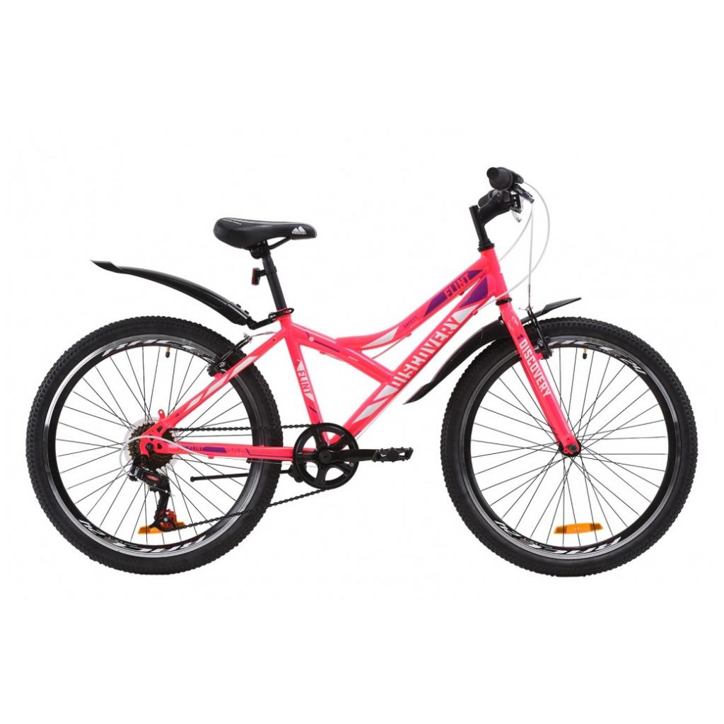 Велосипед Discovery 24" FLINT Vbr рама-14" St 2020 рожевий (OPS-DIS-24-177) - зображення 1