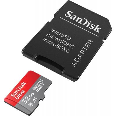 Карта пам'яті SanDisk 32GB microSDHC class 10 UHS-I A1 Ultra (SDSQUAR-032G-GN6TA) - зображення 4
