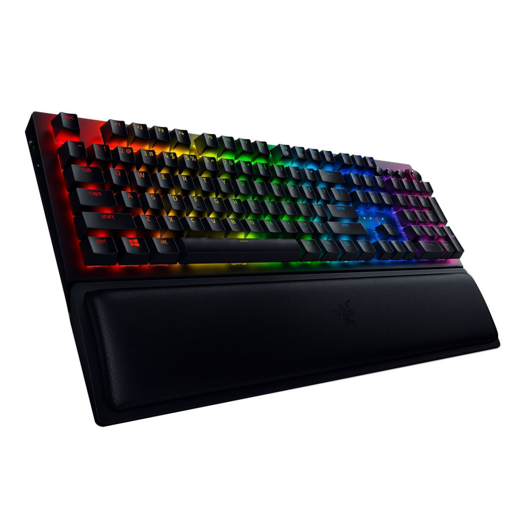 Клавіатура Razer BlackWidow V3 PRO Razer Green Wireless (RZ03-03530800-R3R1) - зображення 3