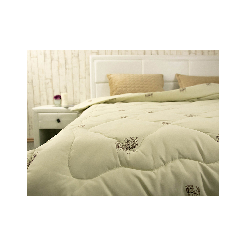 Ковдра Руно вовняна Sheep демісезонна 172х205 (316.52ПШК+У_Sheep/316.52 ШКУ+Sheep) - зображення 8