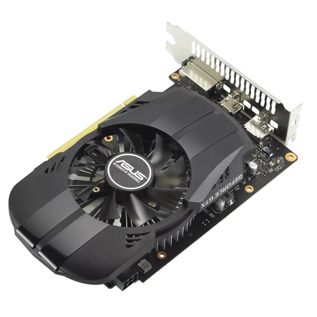 Відеокарта ASUS GeForce GTX1650 4096Mb PHOENIX OC D6 EVO (PH-GTX1650-O4GD6-P-EVO) - зображення 2