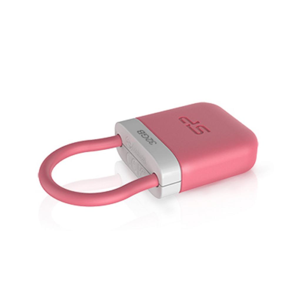 USB флеш накопичувач Silicon Power 32Gb Unique 510 pink (SP032GBUF2510V1P) - зображення 2