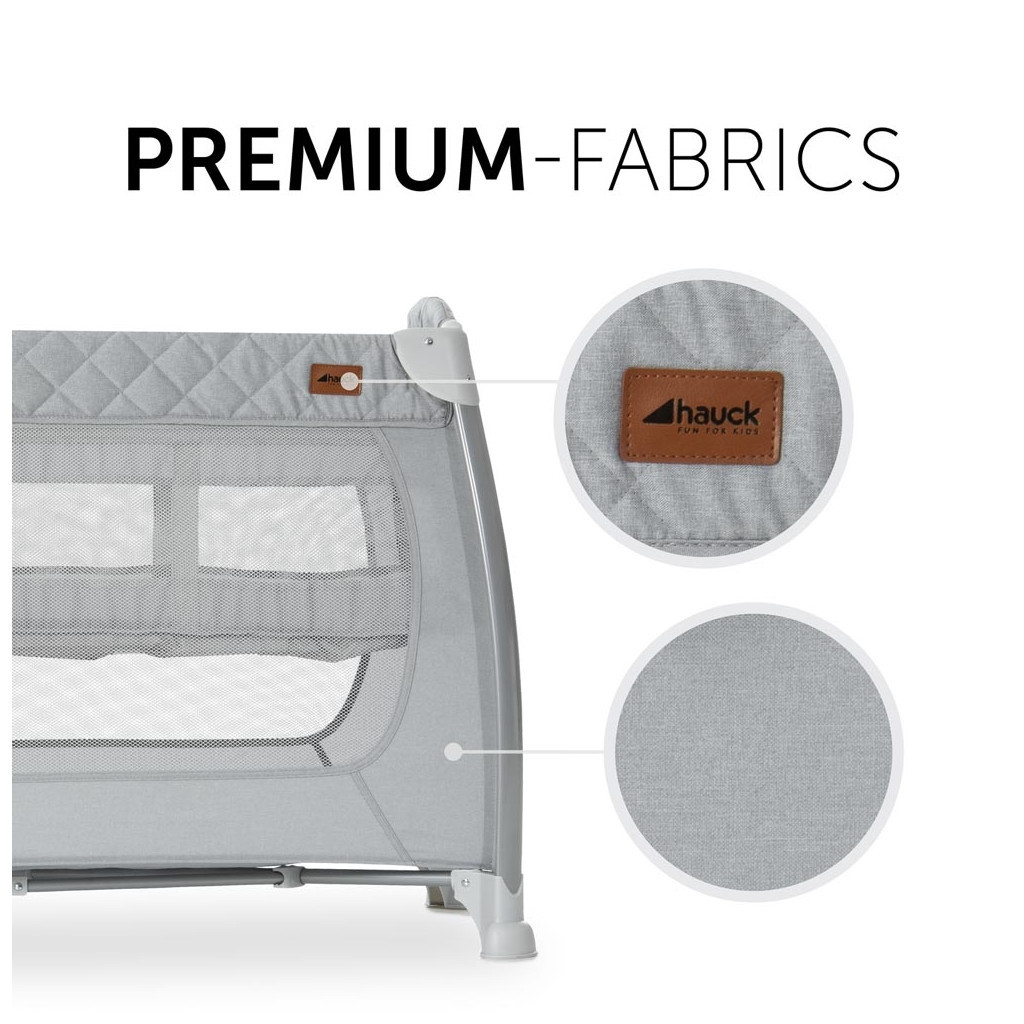 Дитячий манеж Hauck Play N Relax Quilted Grey (60011-5) - зображення 10