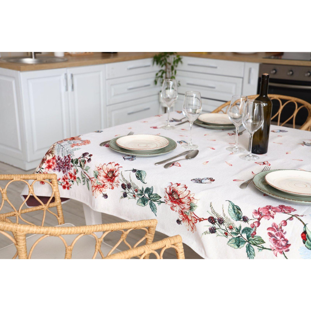 Скатертина Прованс гобеленова Затишок 135х180 см (026006) - зображення 6