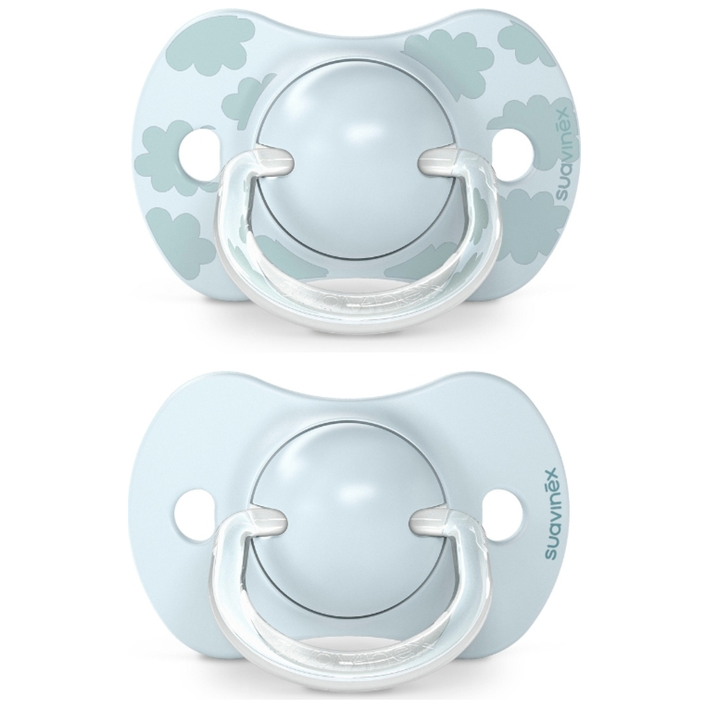 Пустушка Suavinex Dreams 0-6 міс.2 шт, блакитна (308270) - зображення 1