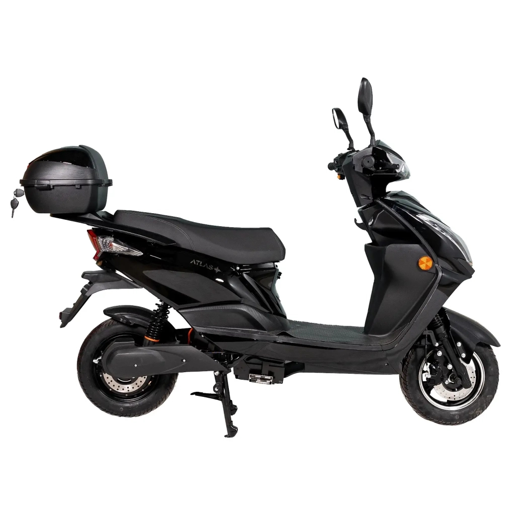 Електроскутер Atlas Pegas Box Black (3061) - зображення 3