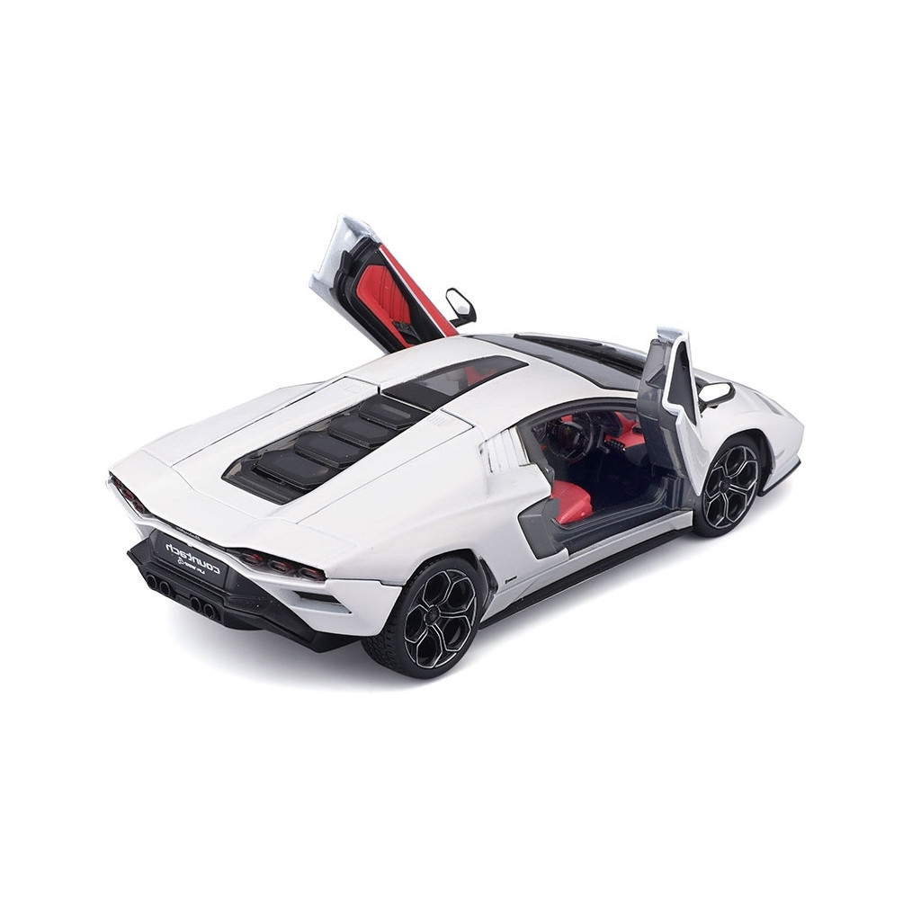 Машина Bburago Lamborghini Countach LPI 800-4 (біла, 1:24) (18-21102) - зображення 5