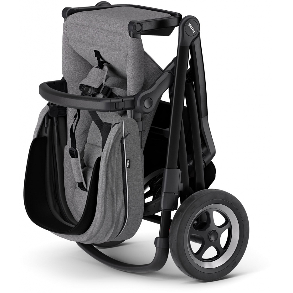 Коляска Thule Sleek Black/Grey Melange (TH 11000021) - зображення 4
