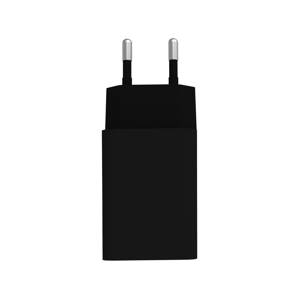 Зарядний пристрій ColorWay 1USB AUTO ID 2A (10W) black (CW-CHS012-BK) - зображення 2