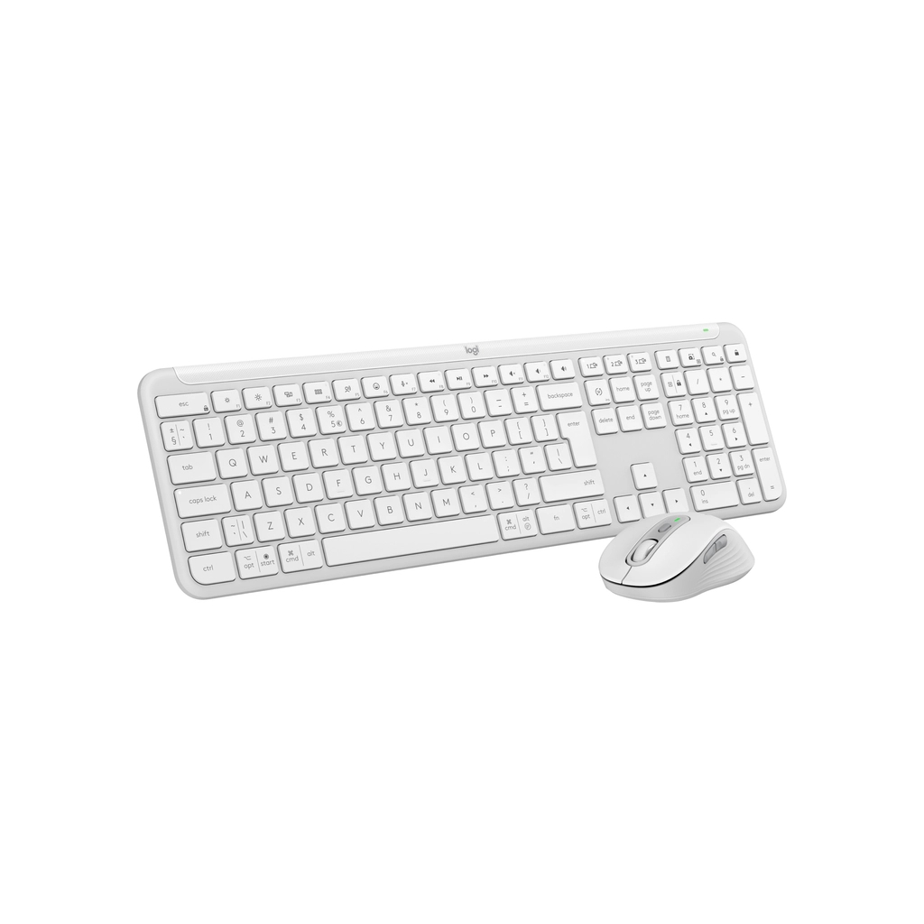 Комплект Logitech MK950 Bluetooth/Wireles UA Off-White (920-012491) - зображення 1