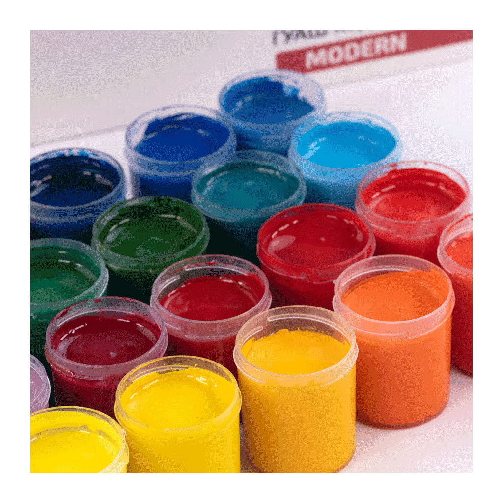 Гуашеві фарби Rosa Modern 24 кольори по 20 мл (4823098521204) - зображення 3