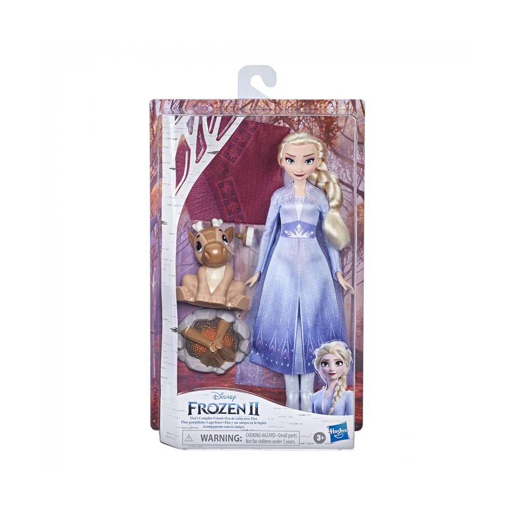 Лялька Hasbro Disney Frozen Ельза з другом біля багаття (6284360) - зображення 5