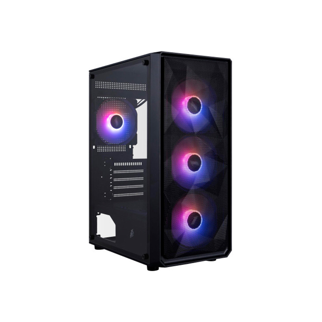 Корпус 1stPlayer FD3-M-BK-4F7 - зображення 1