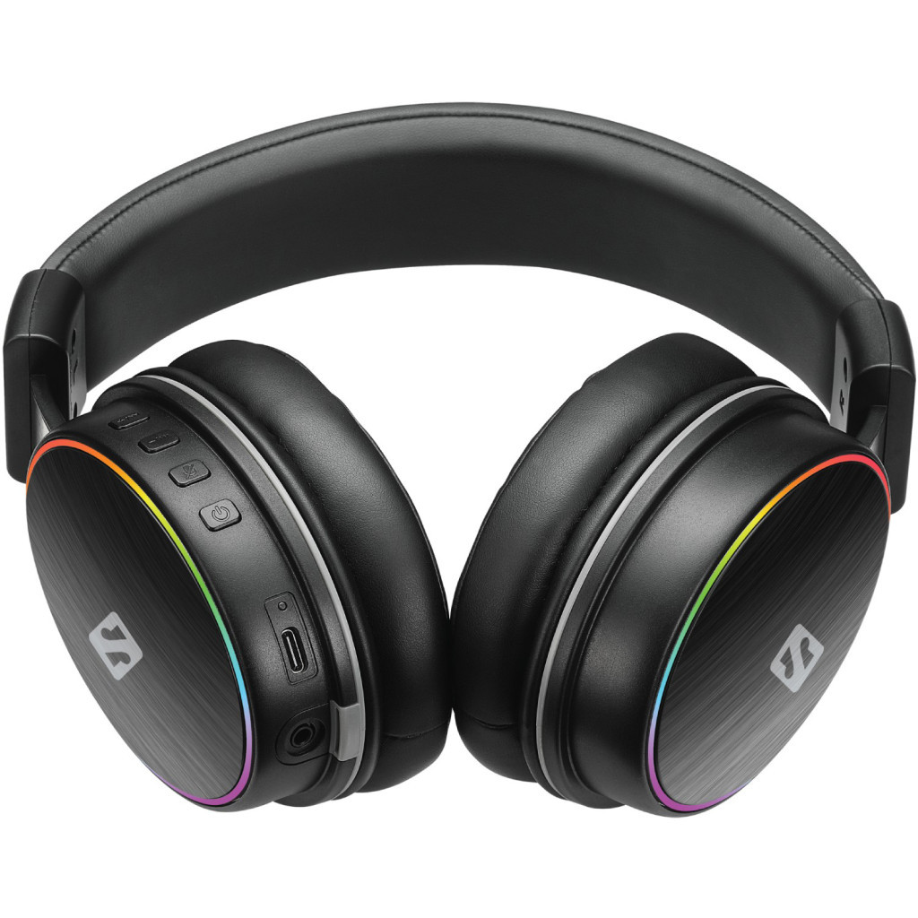 Навушники Sandberg HeroBlaster Bluetooth Led Headset Black (126-42) - зображення 4
