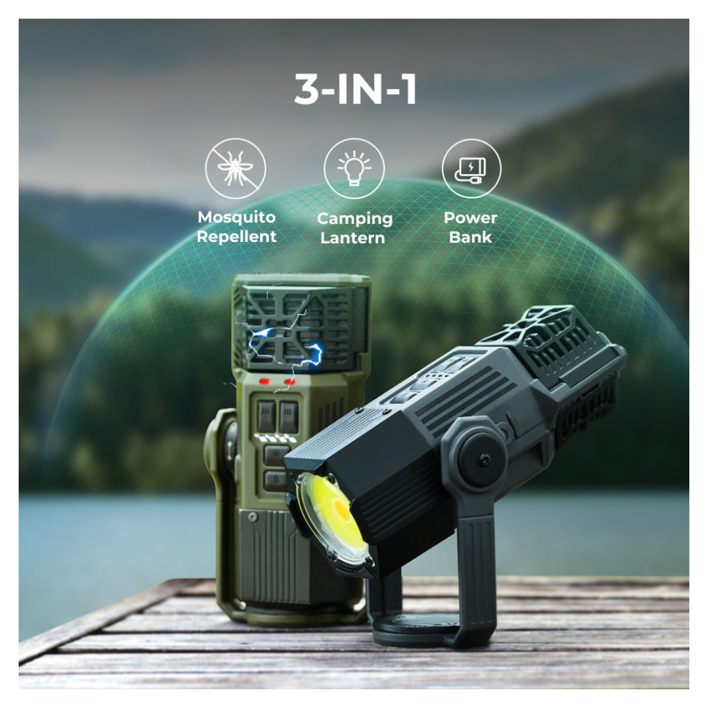 Ліхтар Flextail антимоскітний Flextail Evo Repel, зелений (ER4800-GN-i) - зображення 2