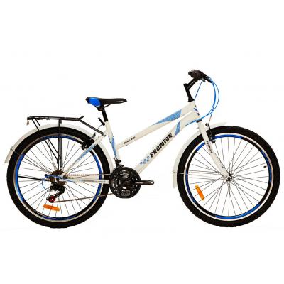 Велосипед Premier Dallas 26 16" matt white/neon blue (SP0001500) - зображення 1