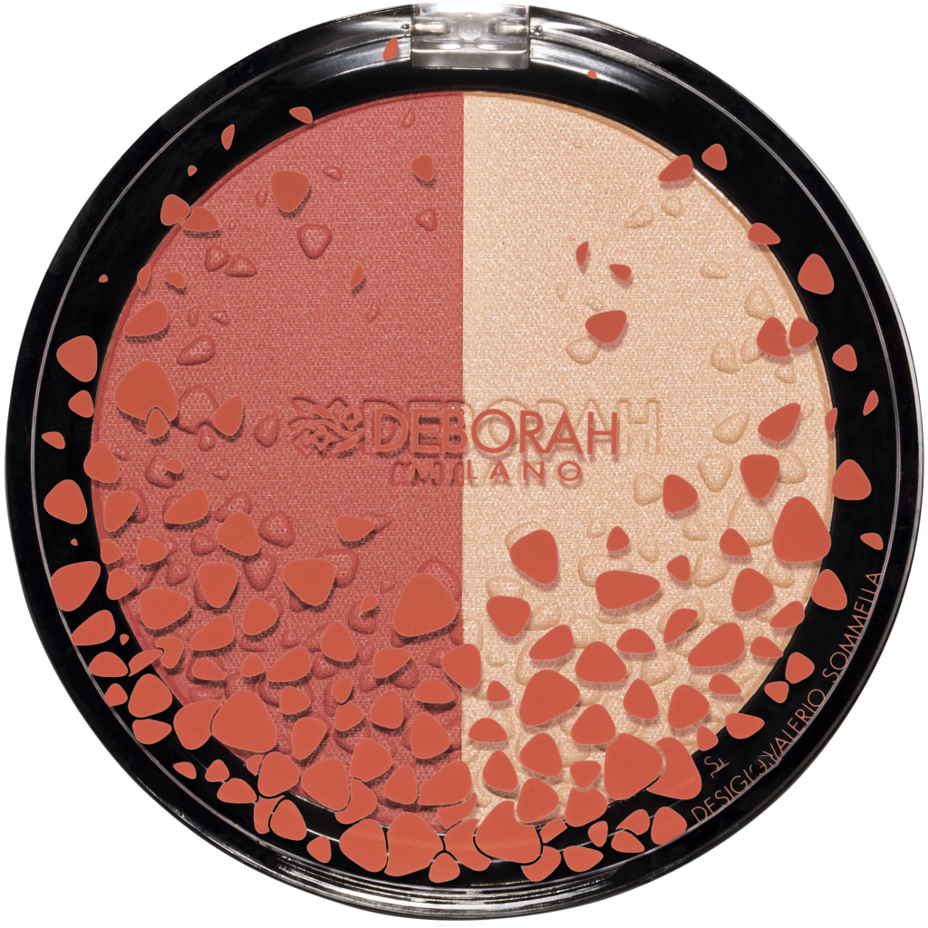 Рум'яна Deborah Duo Blush & Highlighter 02 - Pesca (8009518289572) - зображення 1