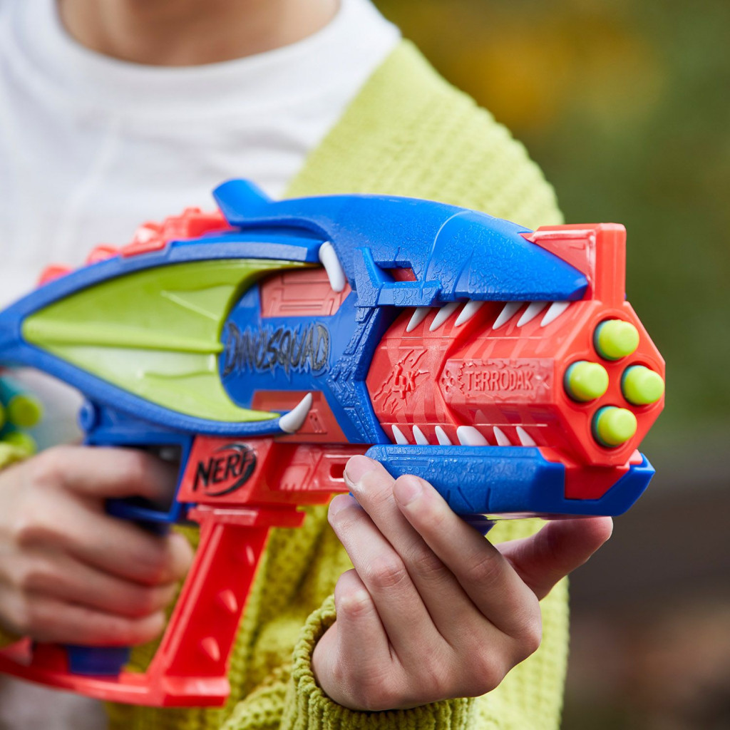 Іграшкова зброя Hasbro Nerf Бластер DinoSquad Terrodak (F6313) - зображення 5