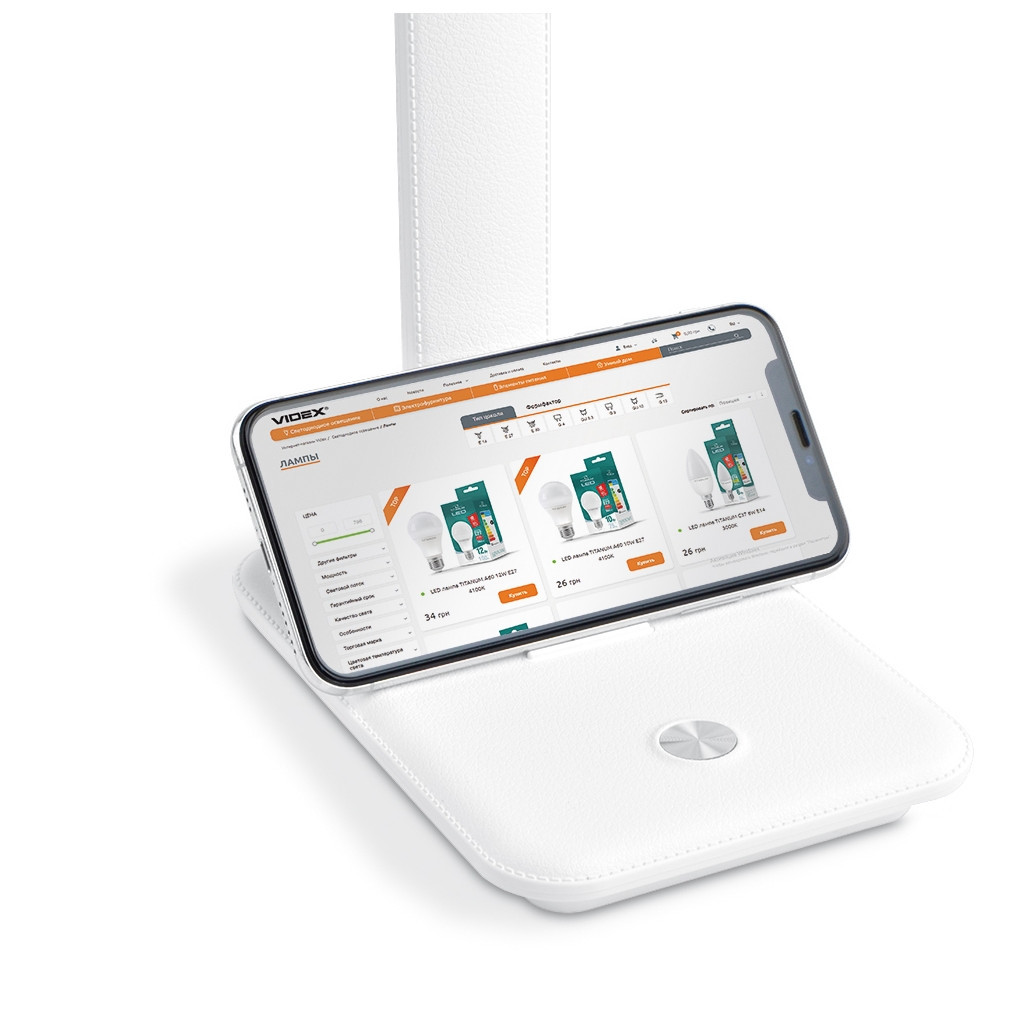 Настільна лампа TITANUM LED 10W 3000-6500K 220V (TLTF-009W) - зображення 5