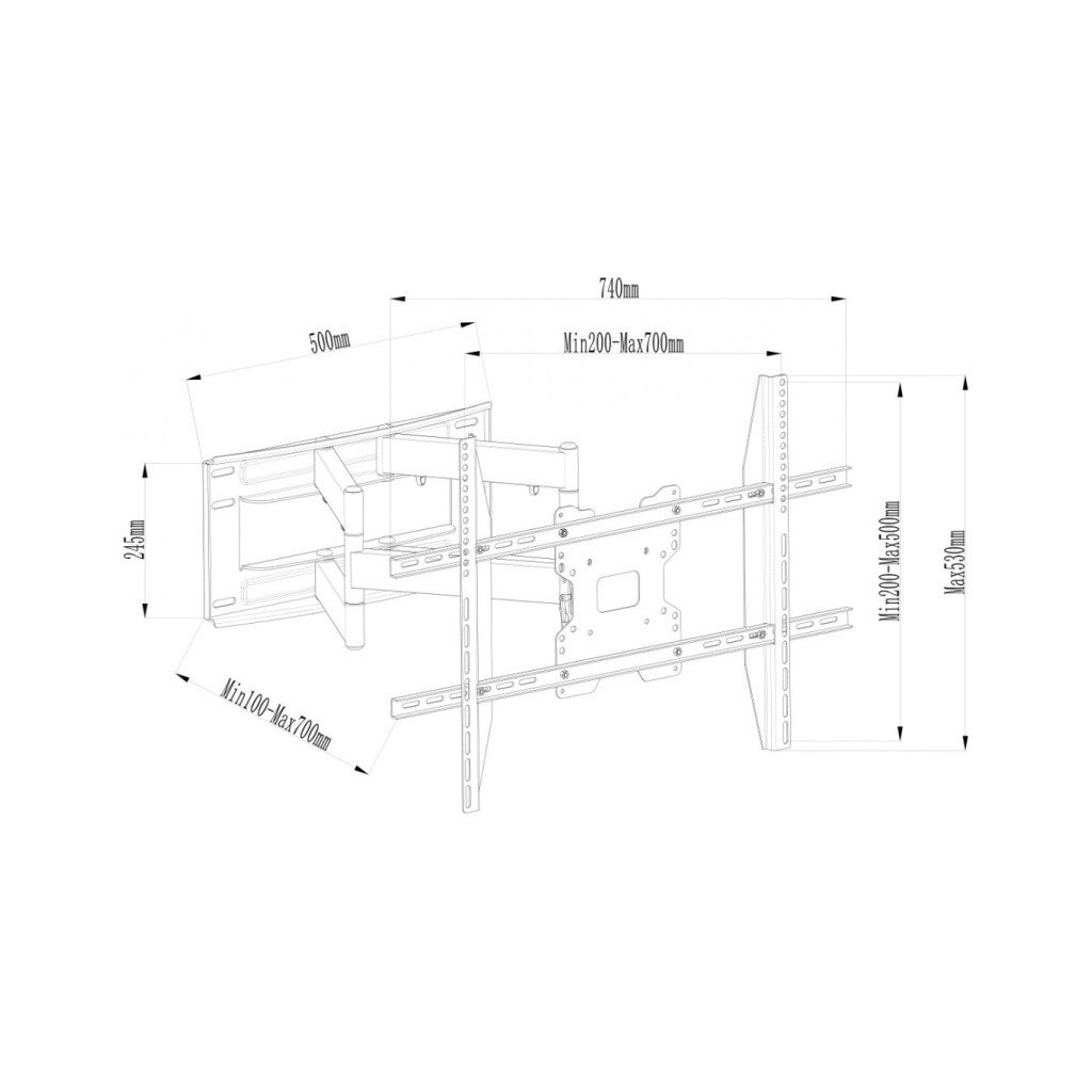 Кронштейн Charmount CT-WPLB-T800 - зображення 2