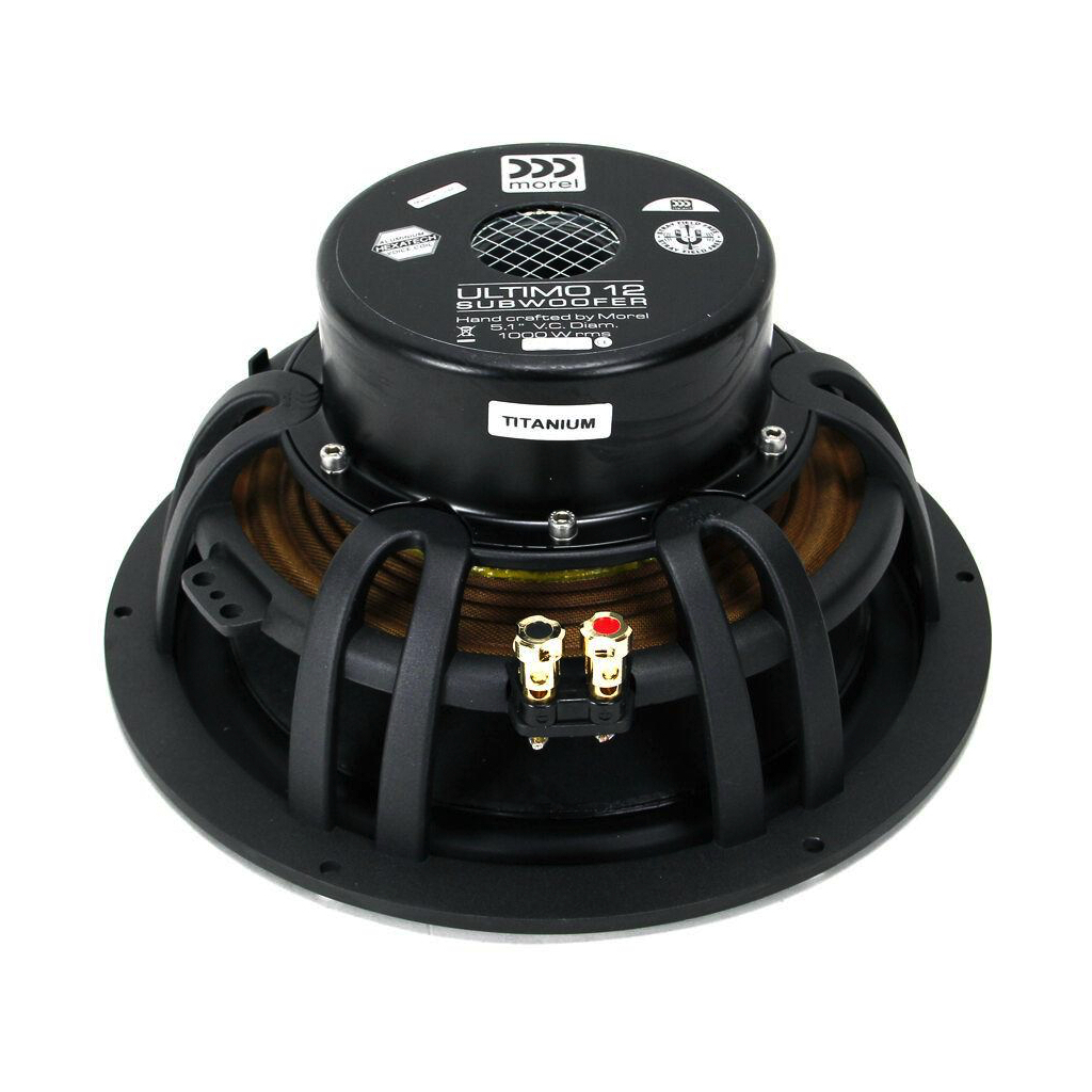Сабвуферний динамік Morel ULTIMO TITANIUM 124 - зображення 2
