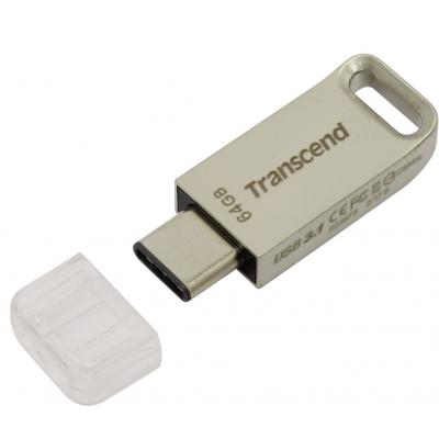 USB флеш накопичувач Transcend 64GB JetFlash 850 Silver USB 3.1 (TS64GJF850S) - зображення 3