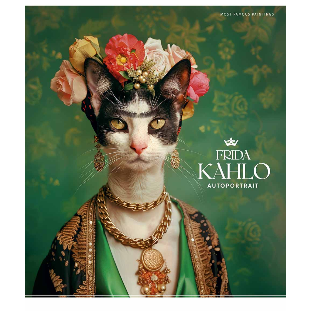 Зошит Школярик Cats in art 60 аркушів клітинка (060-3430K) - зображення 5