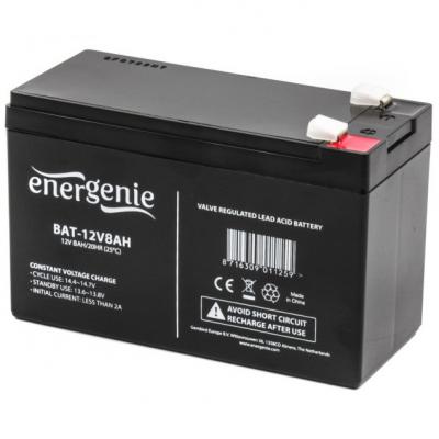 Батарея до ДБЖ EnerGenie 12В 8 Ач (BAT-12V8AH) - зображення 1