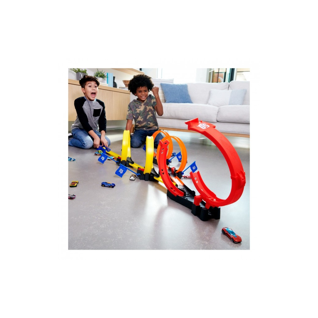 Автотрек Hot Wheels Карколомні трюки в петлях (HDR83) - изображение 8