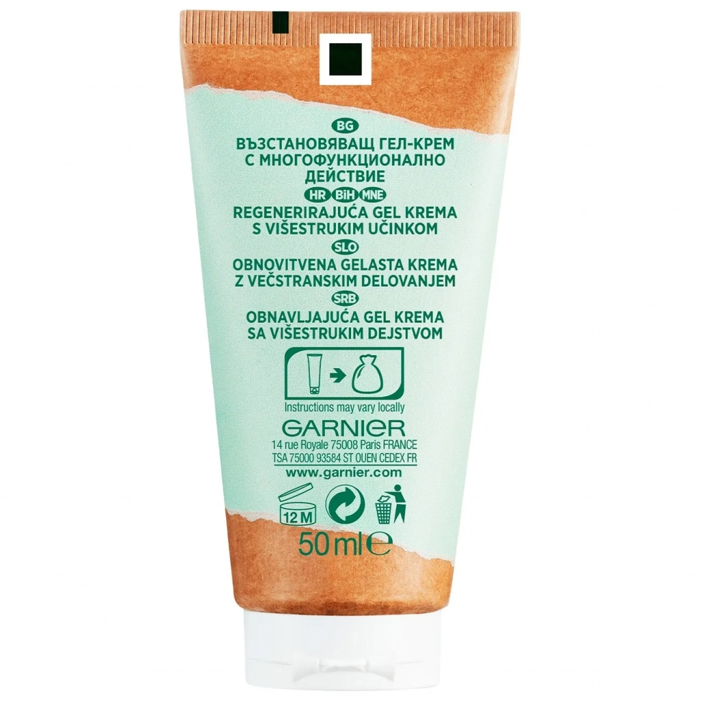 Крем для обличчя Garnier Bio з олією коноплі 50 мл (3600542370516) - зображення 3