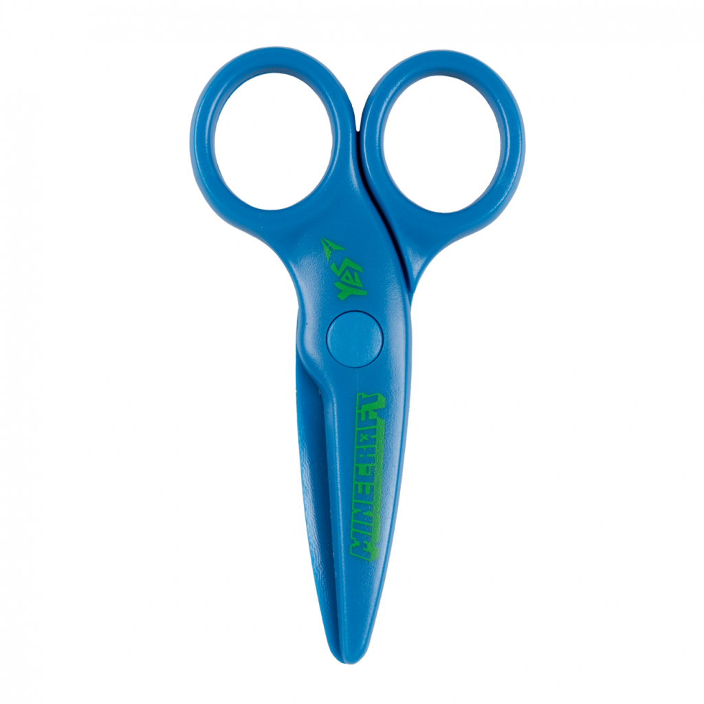 Ножиці Yes Minecraft 10,8 см безпечні пластикові (480450) - зображення 1