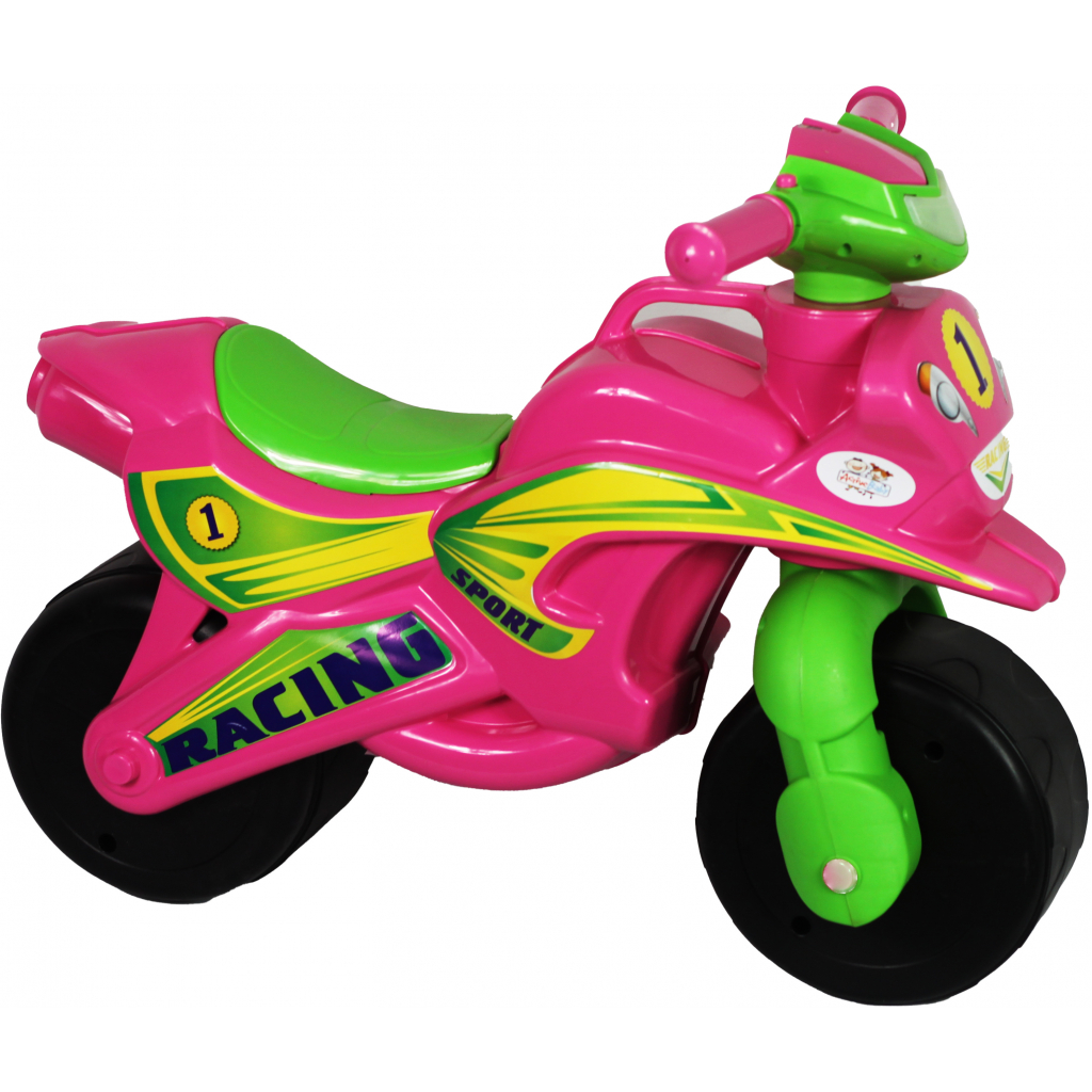 Біговел Active Baby Sport музичний рожево-зелений (0139-013М) - зображення 2