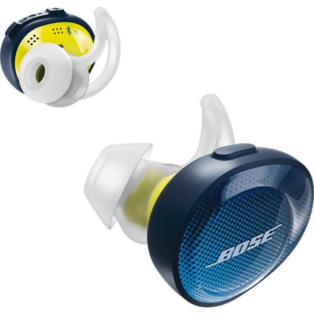 Навушники Bose SoundSport Free Wireless Headphones Blue/Yellow (774373-0020) - зображення 4