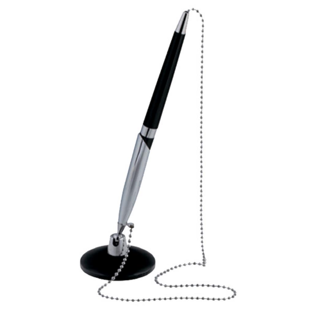 Ручка кулькова Buromax non-retractable, Desk pen, blue (BM.8146-01) - зображення 1