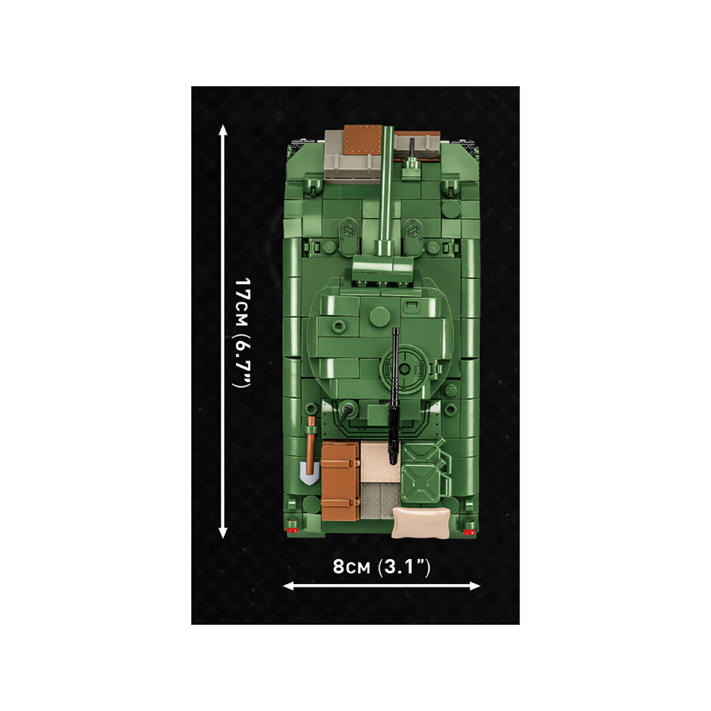 Конструктор Cobi Company of Heroes 3 Танк M4 Шерман, 615 деталей (COBI-3044) - зображення 7