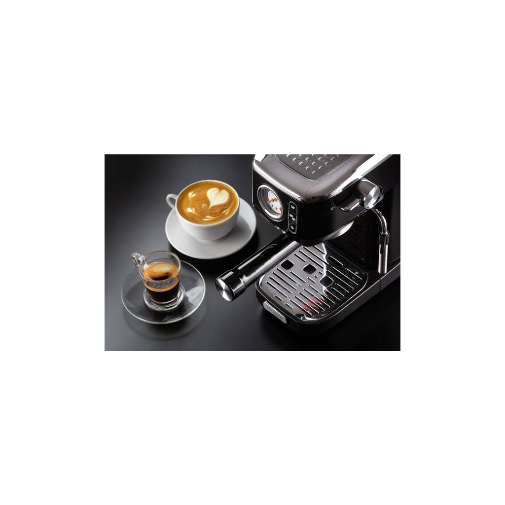 Ріжкова кавоварка еспресо Ariete 1381/3 Black (00M138132AR0) - зображення 4