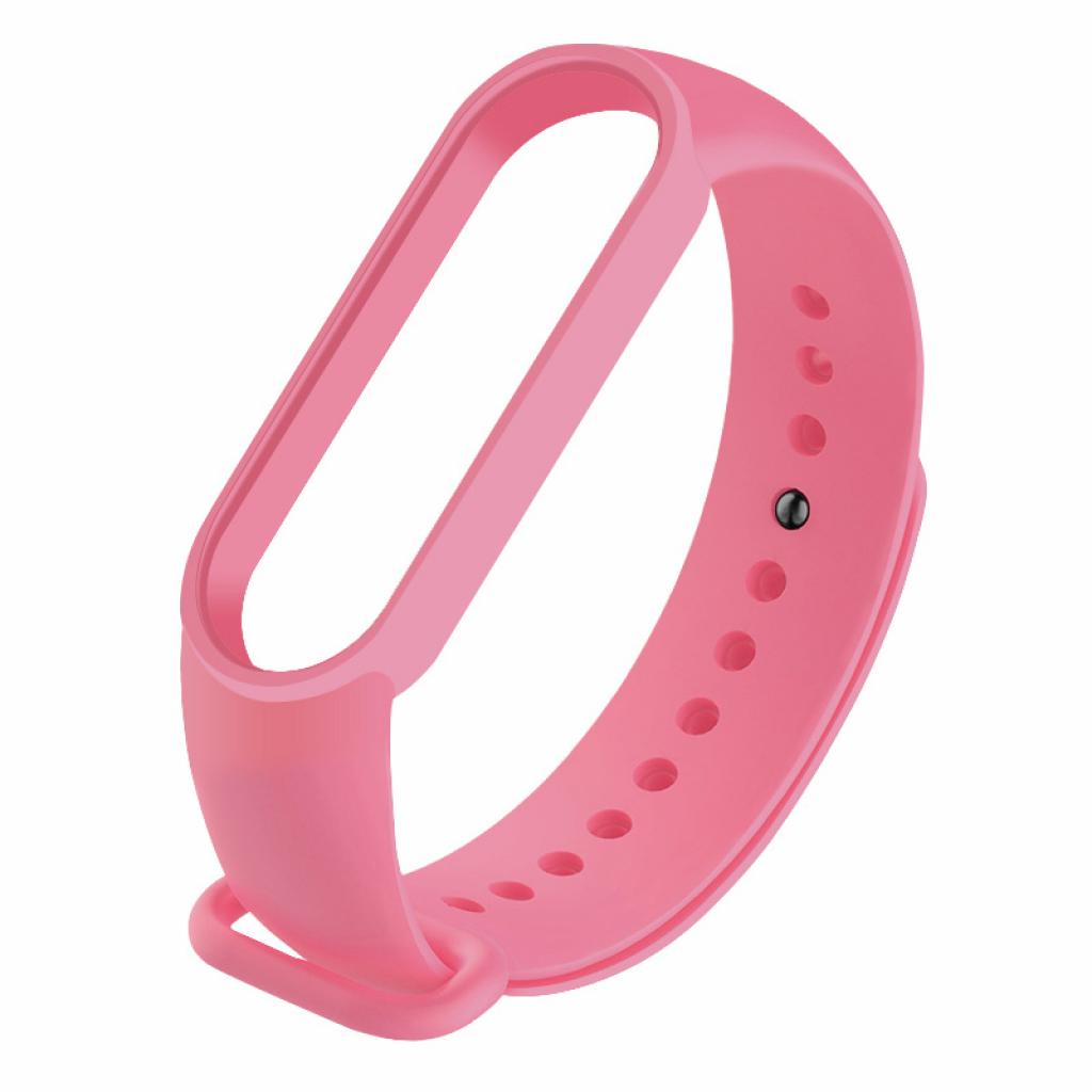 Ремінець до фітнес браслета BeCover Silicone для Xiaomi Mi Smart Band 5 Pink (705069) - зображення 2