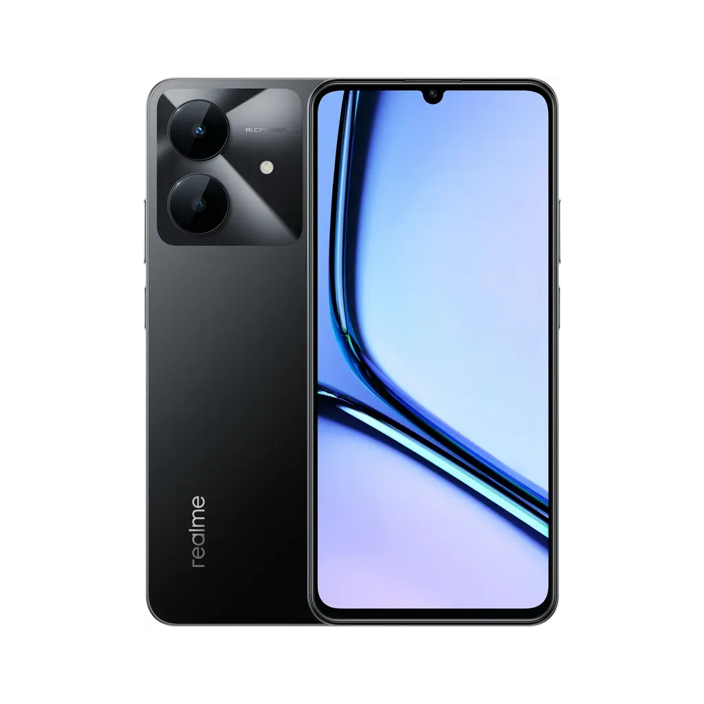 Мобільний телефон realme Note 60x 3/64GB Marble Black - зображення 1