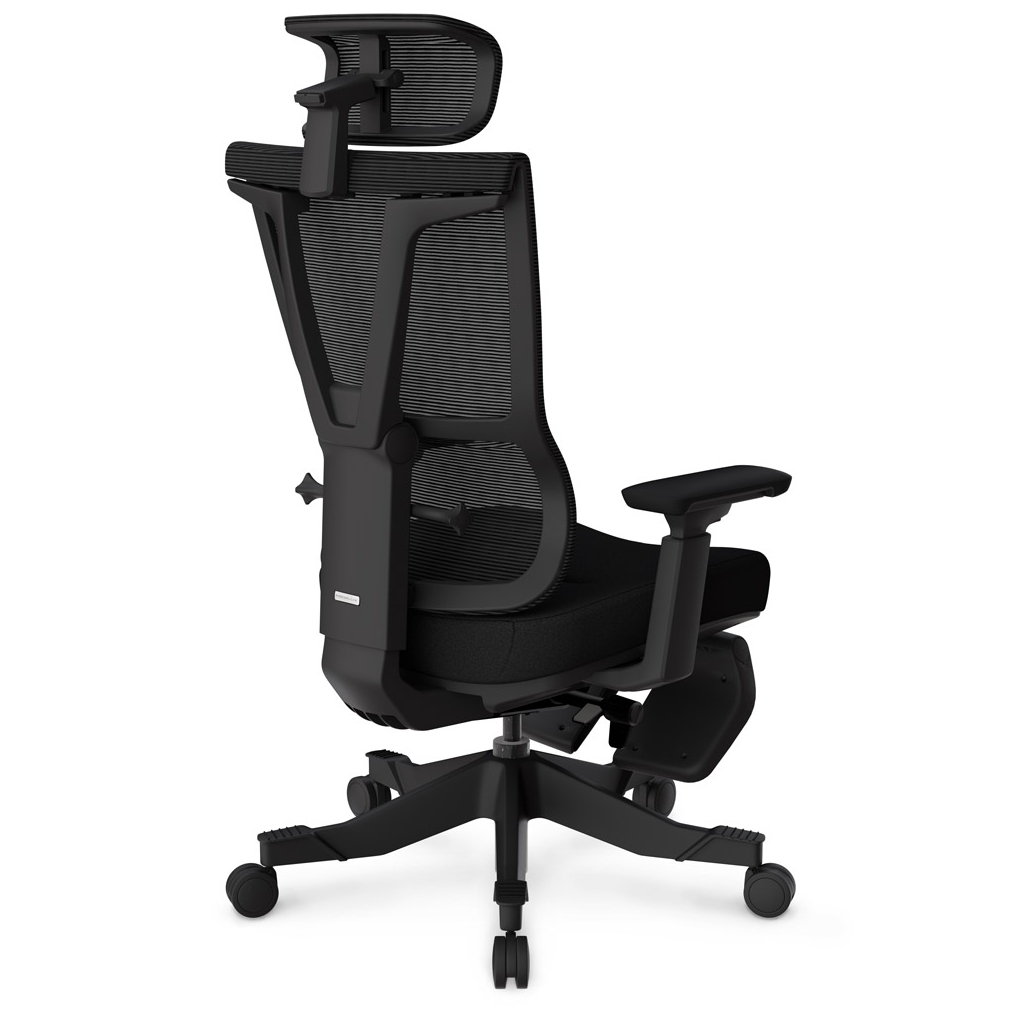 Офісне крісло Mealux S6 Air Fabric Black (HF-S6 F/B) - зображення 6